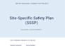 prepare site specific safety plan, safety manual, sssp, hasp